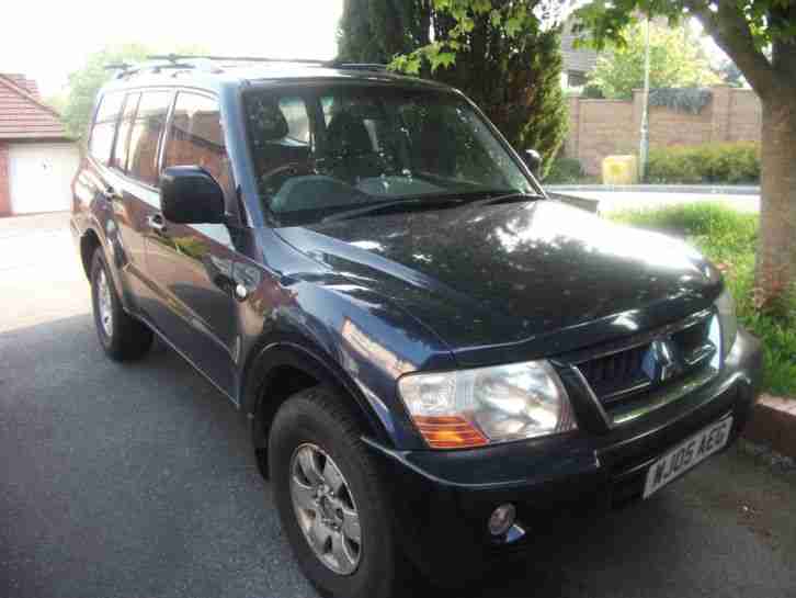 2005 MITSUBISHI SHOGUN FIELD DI D BLUE