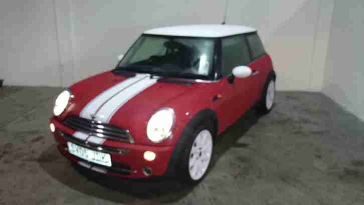 2005 Mini 1.6 One - Powder Coated Cooper S Wheels - White Roof/Mirrors/Wheels