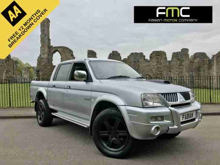 2005 Mitsubishi L200 Animal 2.5TD Double Cab Pick Up **New MOT - NO VAT**
