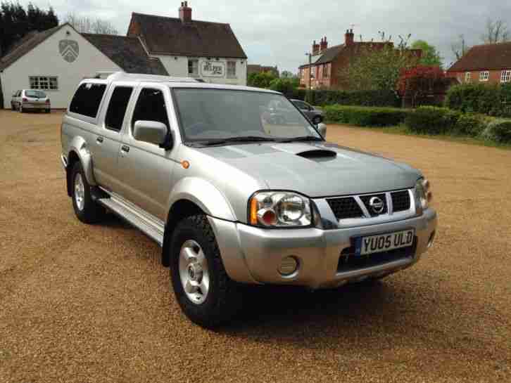 2005 NISSAN D22 2.5 DI 4X4 NAVARA SILVER FSH