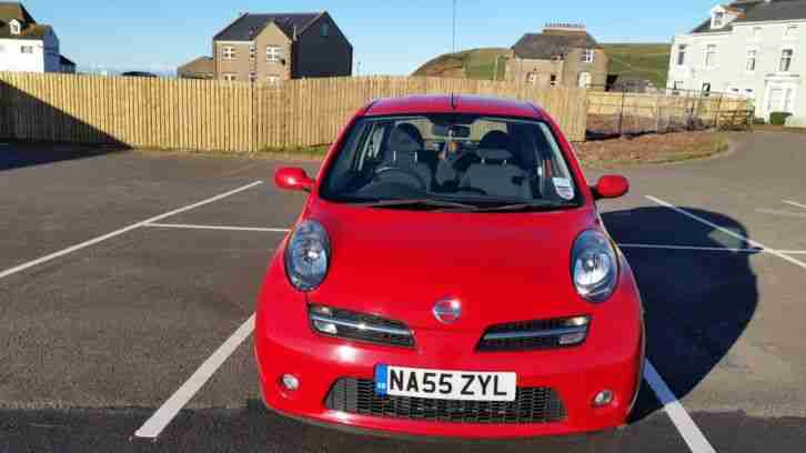 2005 NISSAN MICRA SPORT+ RED
