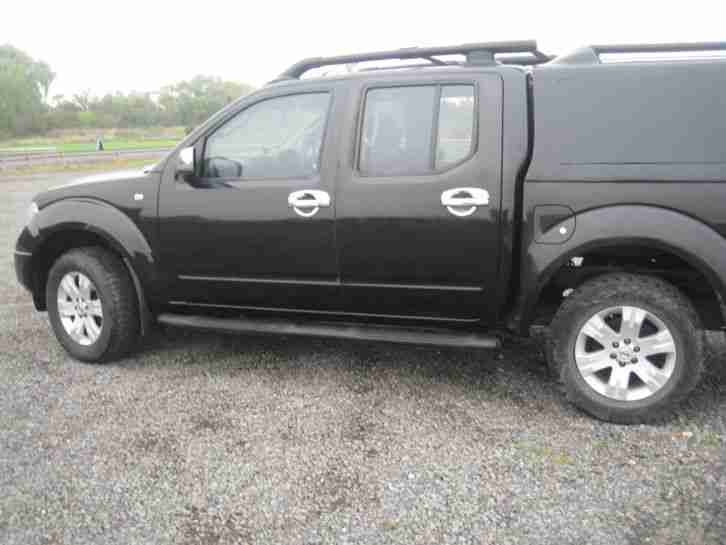 2005 NISSAN NAVARA DCI SE BLACK