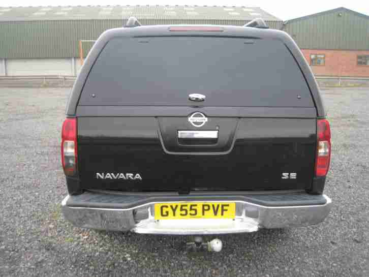 2005 NISSAN NAVARA DCI SE BLACK