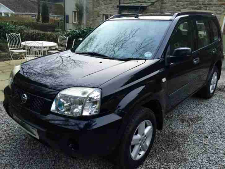 2005 NISSAN X-TRAIL 2.2 SE DCI, DIESEL, BLACK, 12 MONTHS MOT, FSH, 4x4