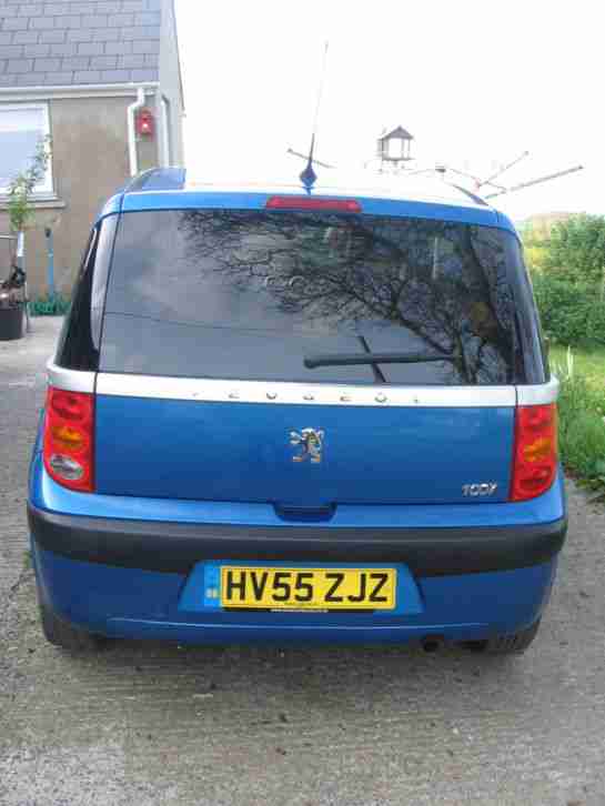 2005 PEUGEOT 1007 DOLCE SEMI-AUTO BLUE