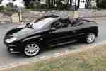 2005 206 CC BLACK 2.0 16 v petrol se