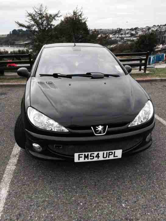 2005 PEUGEOT 206 CC BLACK 2.0 16 v petrol se