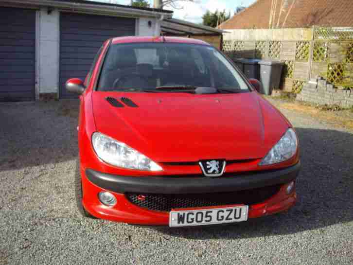 2005 PEUGEOT 206 S HDI RED