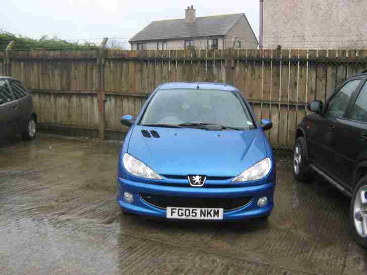 2005 PEUGEOT 206 SPORT BLUE