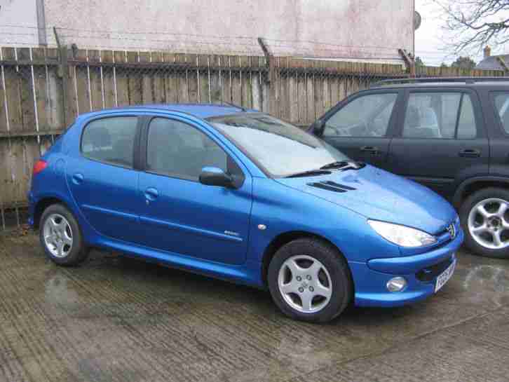 2005 PEUGEOT 206 SPORT BLUE