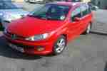 2005 206 VERVE SW HDI RED