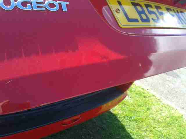 2005 PEUGEOT 206 VERVE SW HDI RED