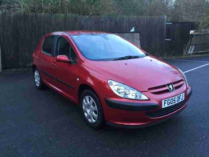 2005 PEUGEOT 307 1.6 XSI RED