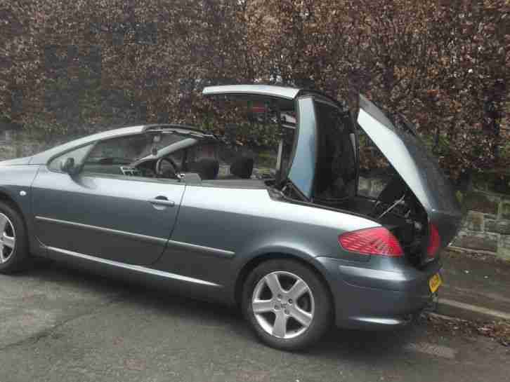 2005 PEUGEOT 307 CC Cabriolet sports convertible 68K Miles 12 MoT HPi clear.