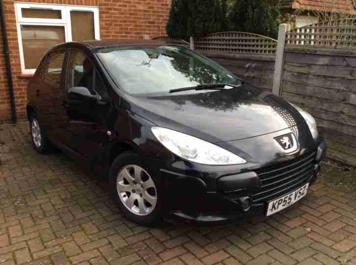 2005 PEUGEOT 307 S BLACK