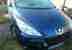 2005 PEUGEOT 307 S BLUE spares or repairs needs engine