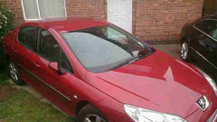 2005 PEUGEOT 407 RED , very good condition 1.6 hdi , owner since 2010 2 owners