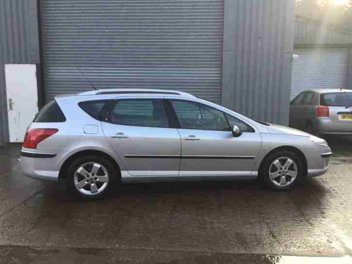 2005 PEUGEOT 407 SW SE 2.0 HDI spares repair **requires turbo**starts and drives