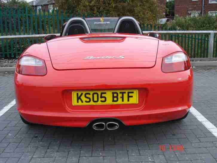 2005 PORSCHE BOXSTER (987) 3.2S CONVERTIBLE PETROL 280BHP