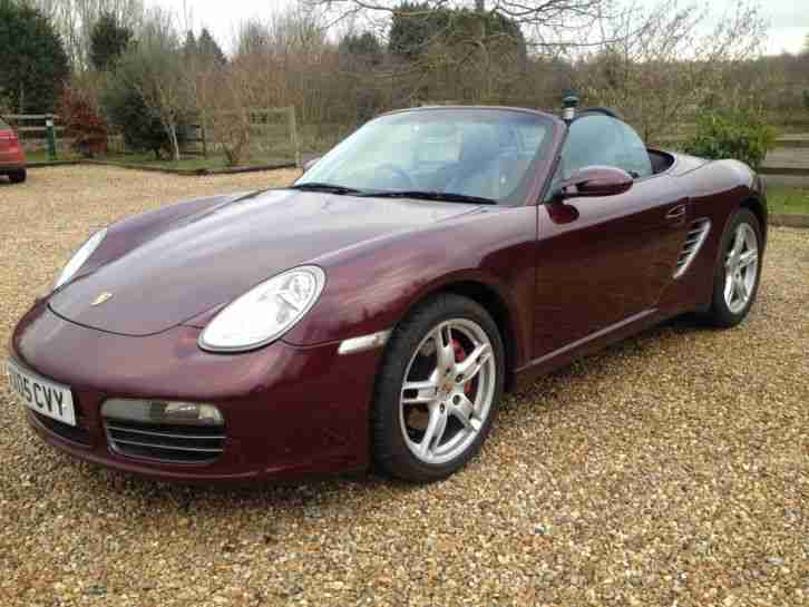 2005 BOXSTER 987 3.2S RED LOW