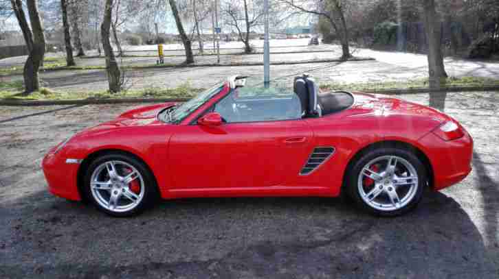 2005 BOXSTER S RED