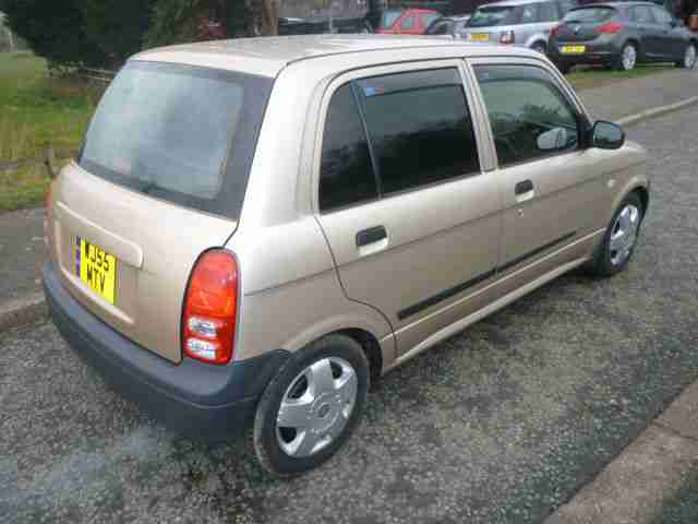 2005 Perodua Kelisa 1.0 EX 5 door only 18,821 miles daihatsu cuore shrewsbury