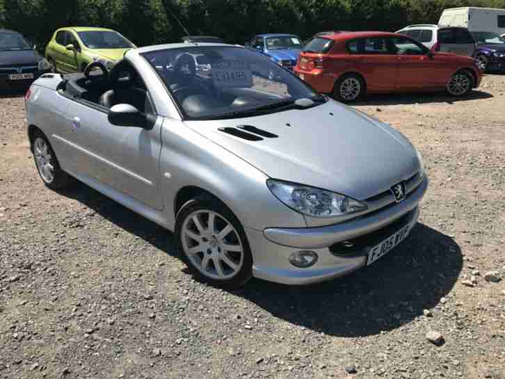 2005 Peugeot 206CC only 56,000 Recent Cambelt cracking car for summer