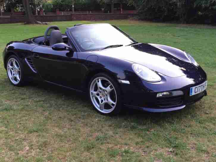 2005 Porsche Boxster 987 2.7 Low mileage FSH 19,s Heated leather, Aero pack