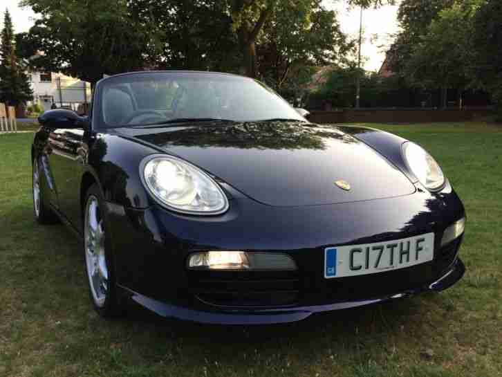 2005 Porsche Boxster 987 2.7 Low mileage FSH 19,s Heated leather, Aero pack