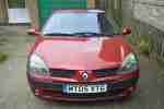 2005 CLIO DYNAMIQUE 16V RED