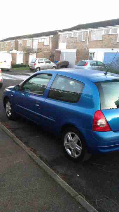2005 RENAULT CLIO EXTREME 16V BLUE