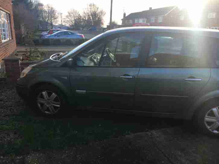 2005 RENAULT G SCENIC DYNAMIQUE AUTO GREEN 7 Seater