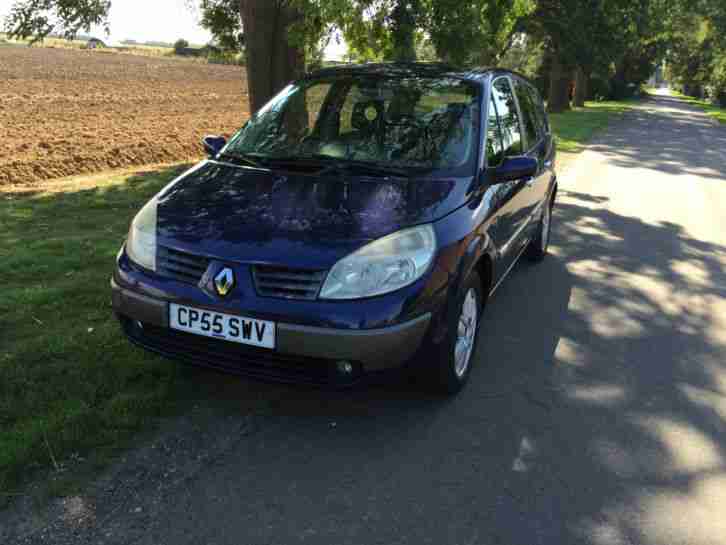 2005 RENAULT GRAND SCENIC DYN IQUE 16V BLUE ! CAT C !