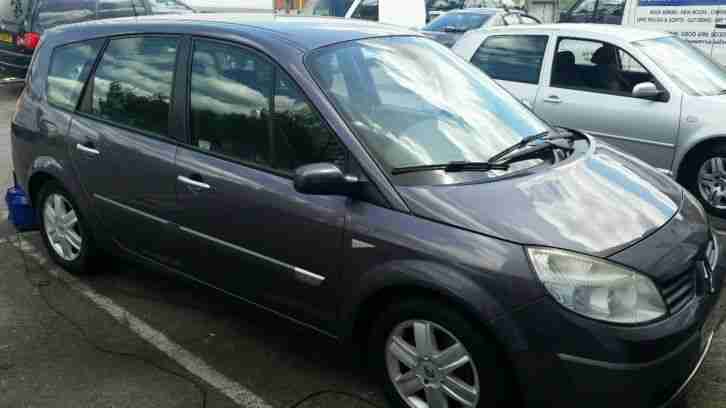 2005 RENAULT GRND SCENIC DYNAMIQUE DCI SILVER