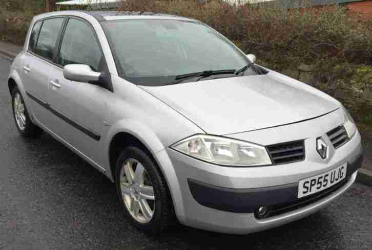 2005 RENAULT MEGANE SL OASIS DCI 105 E SILVER