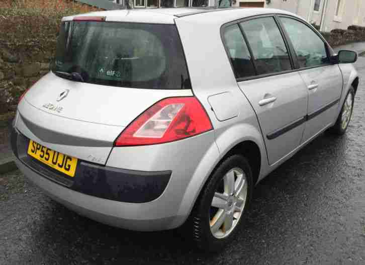 2005 RENAULT MEGANE SL OASIS DCI 105 E SILVER LOW RESERVE DIESEL BARGAIN