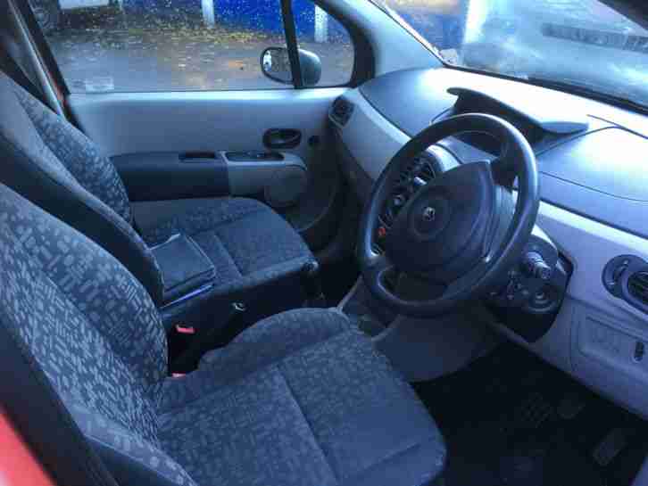 2005 RENAULT MODUS AUTHENTIQUE 1.2 16V RED