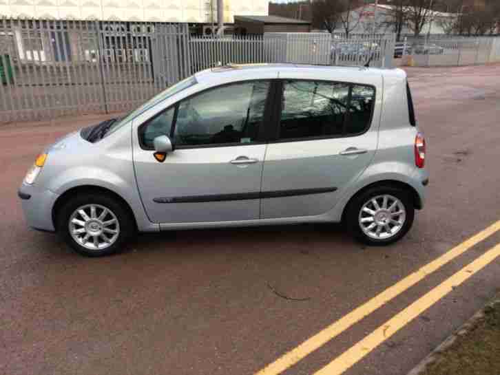 2005 RENAULT MODUS DYNAMIQUE DCI 80 1.5 TURBO DIESEL MOTD TILL DECEMBER