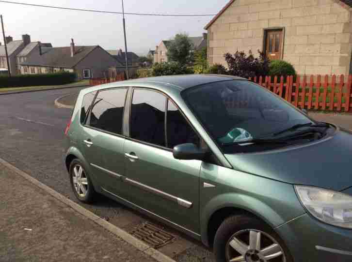 2005 RENAULT SCENIC DYNAMIQUE DCI 120 GREEN