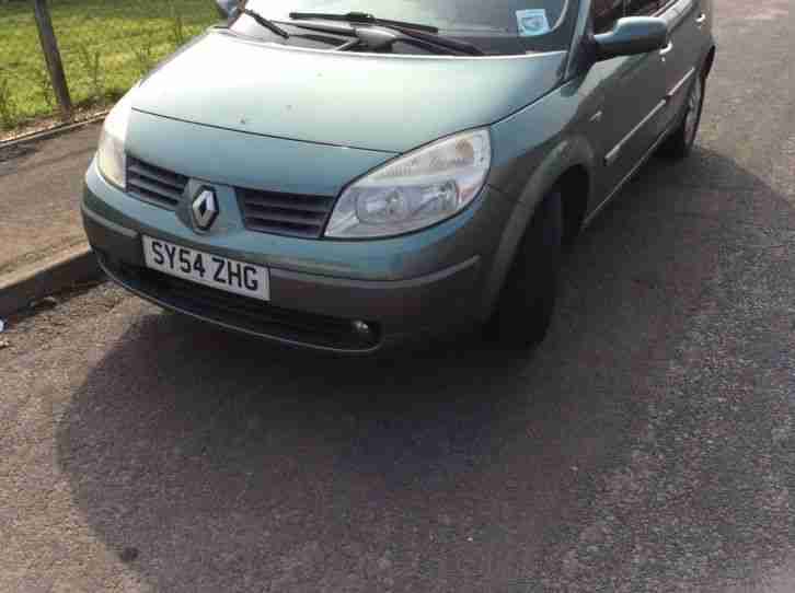 2005 RENAULT SCENIC DYNAMIQUE DCI 120 GREEN