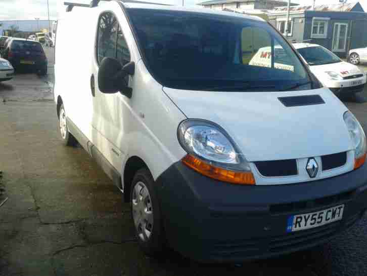 2005 RENAULT TRAFIC SL27 DCI 100 SWB WHITE