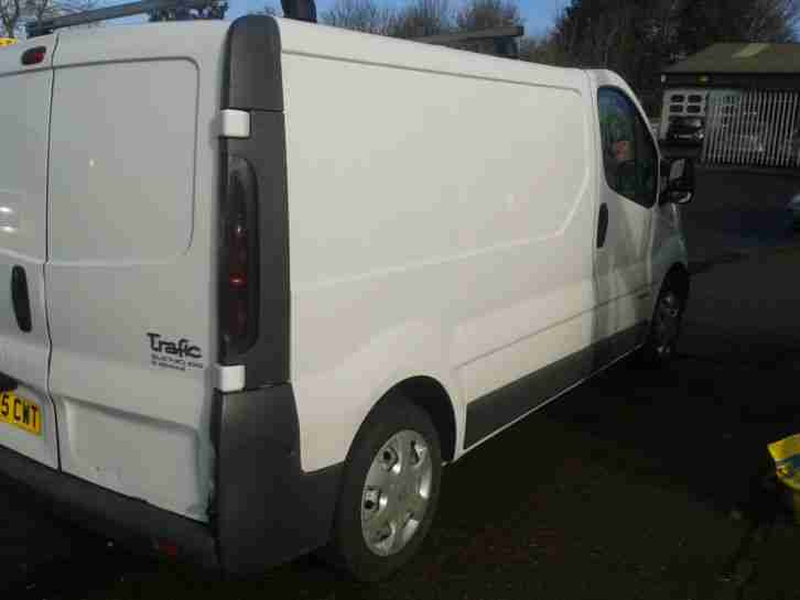 2005 RENAULT TRAFIC SL27 DCI 100 SWB WHITE