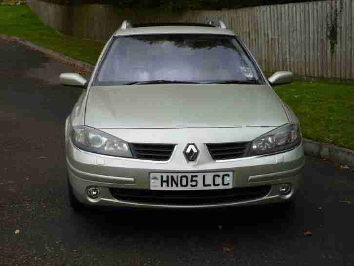 2005 Renault Laguna 2.0T 16v Initiale Sport Tourer In Almond Green Metallic