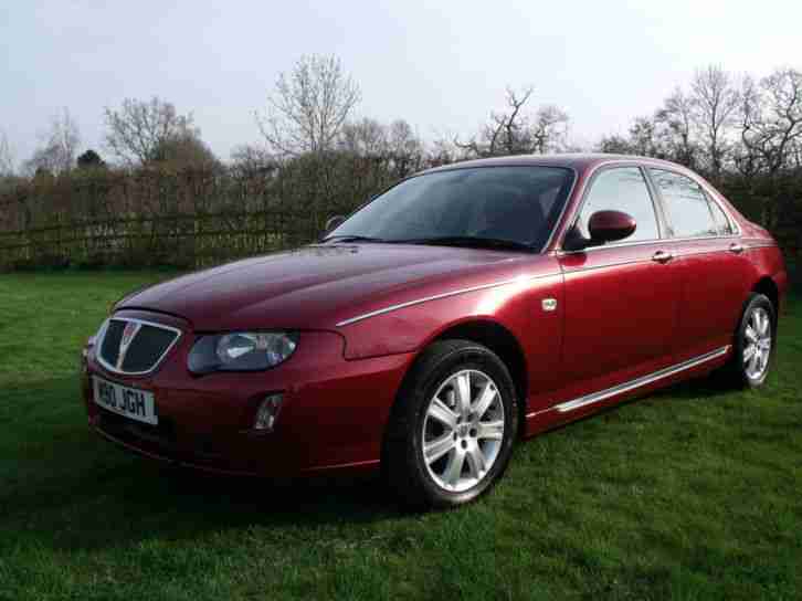 2005 Rover 75 1.8 Connoisseur Met Red LOW MILEAGE 42000 miles Private Reg Inc