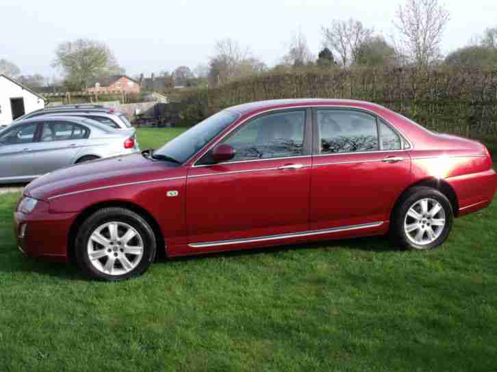 2005 Rover 75 1.8 Connoisseur Met Red LOW MILEAGE 42000 miles Private Reg Inc
