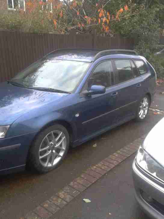 2005 SAAB 9-3 AERO ESTATE 2.0T BLUE