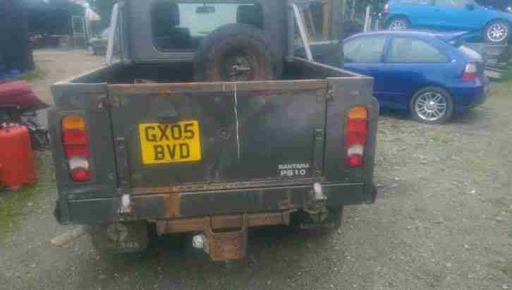 2005 SANTANA PS10/LANDROVER 110