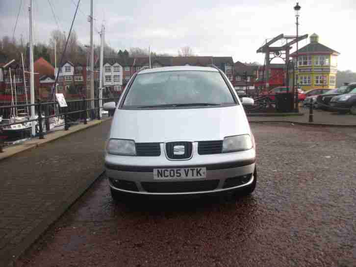 2005 SEAT ALHAMBRA SX TDI 130 SILVER