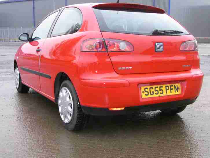2005 SEAT IBIZA REFERENCE RED