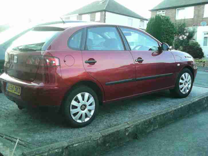 2005 SEAT IBIZA REFERENCE TDI RED